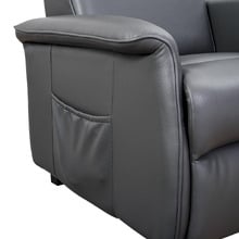 Rinat Faux Leather Electric Recliner Armchair